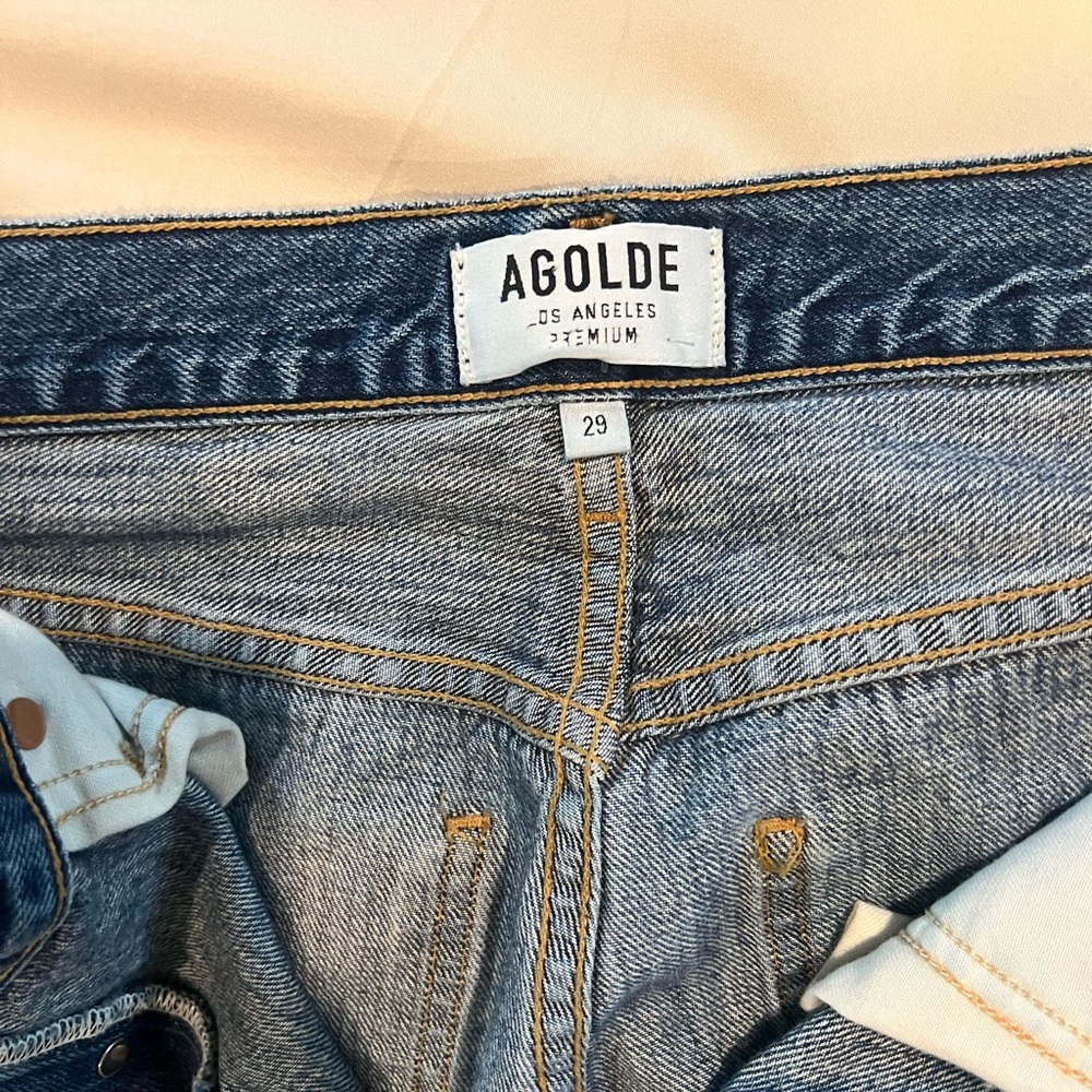 AGOLDE Classic Blue Jeans